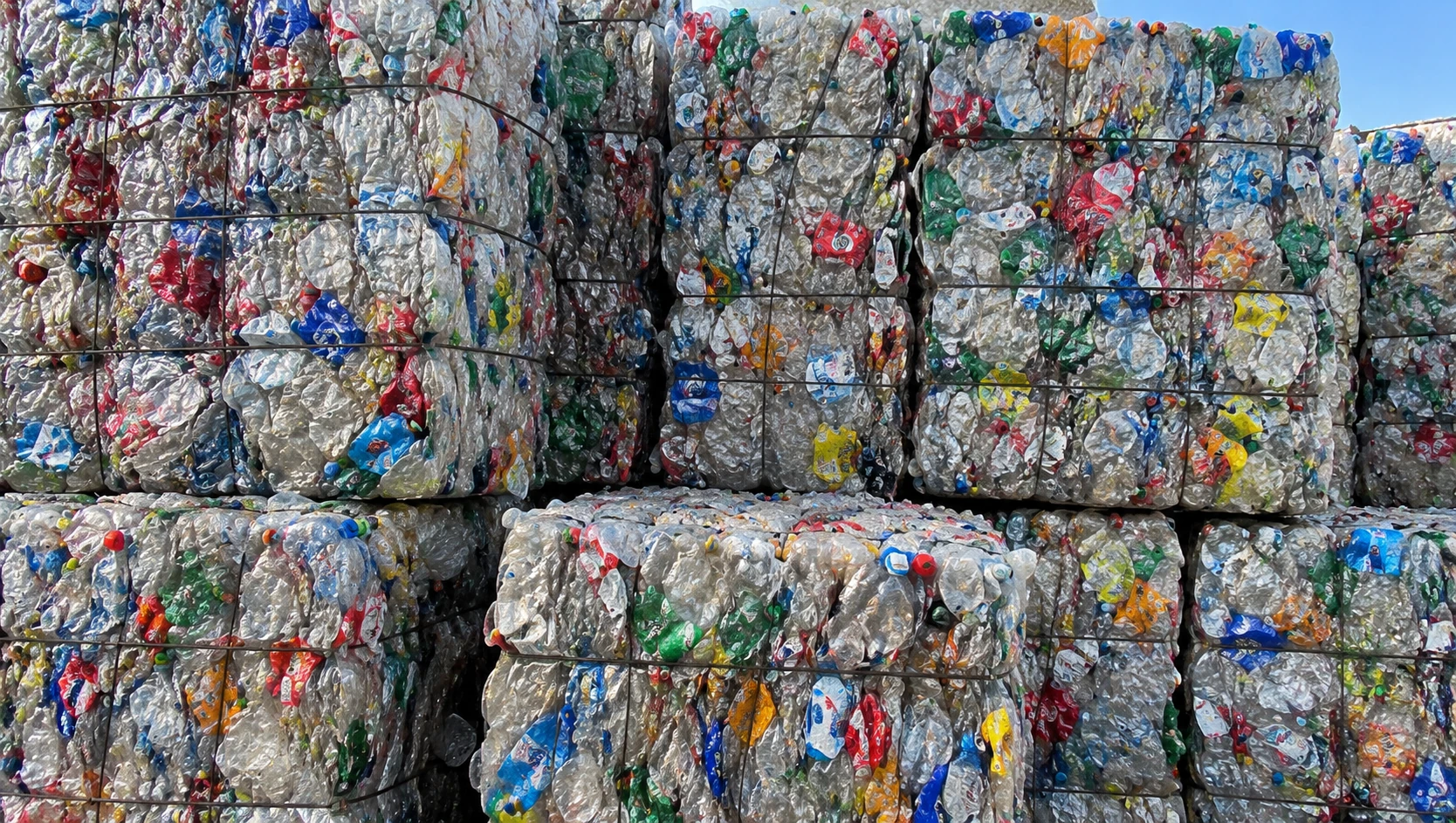 Fardos de PET cristal